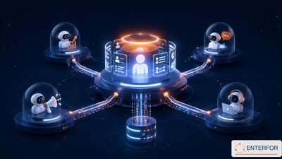 HubSpot Agent Hub AI-ügynökök CRM-adatokkal összekapcsolva, automatizált sales, marketing és ügyfélszolgálati folyamatokkal.
